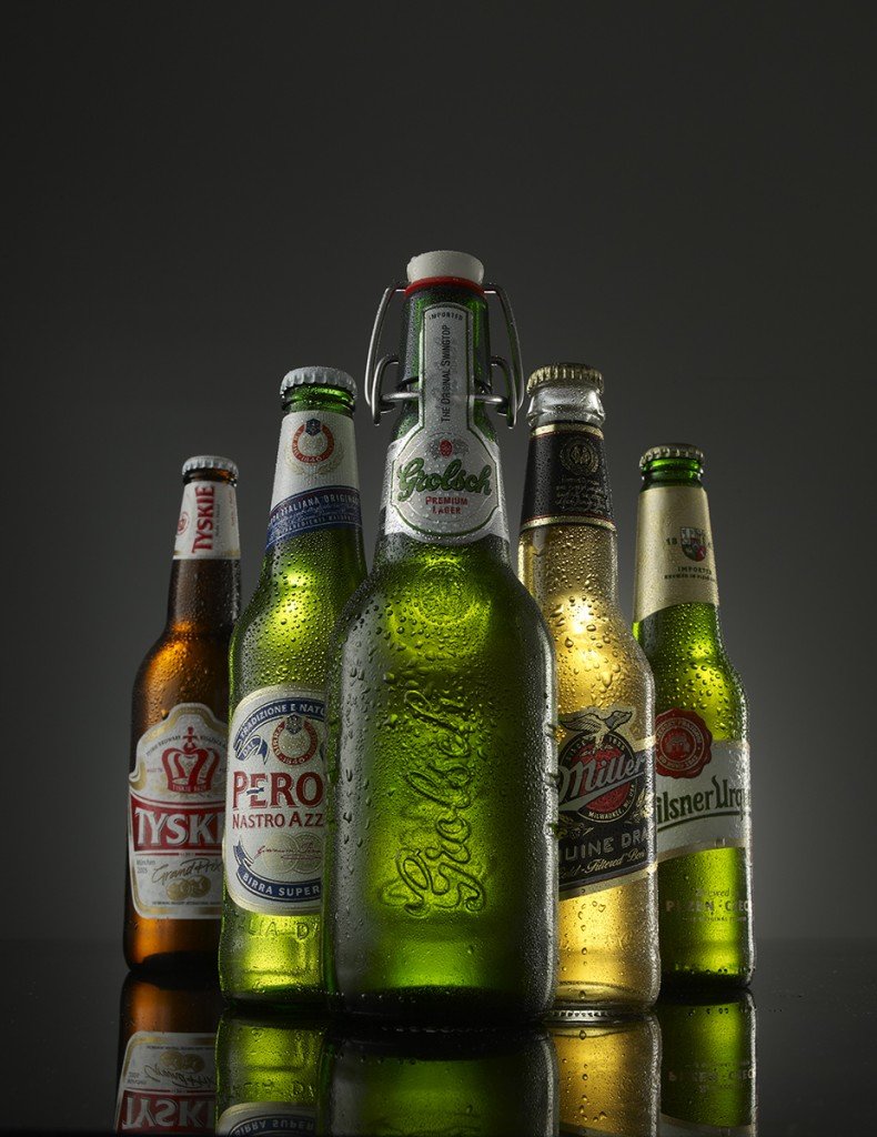 beer bottles