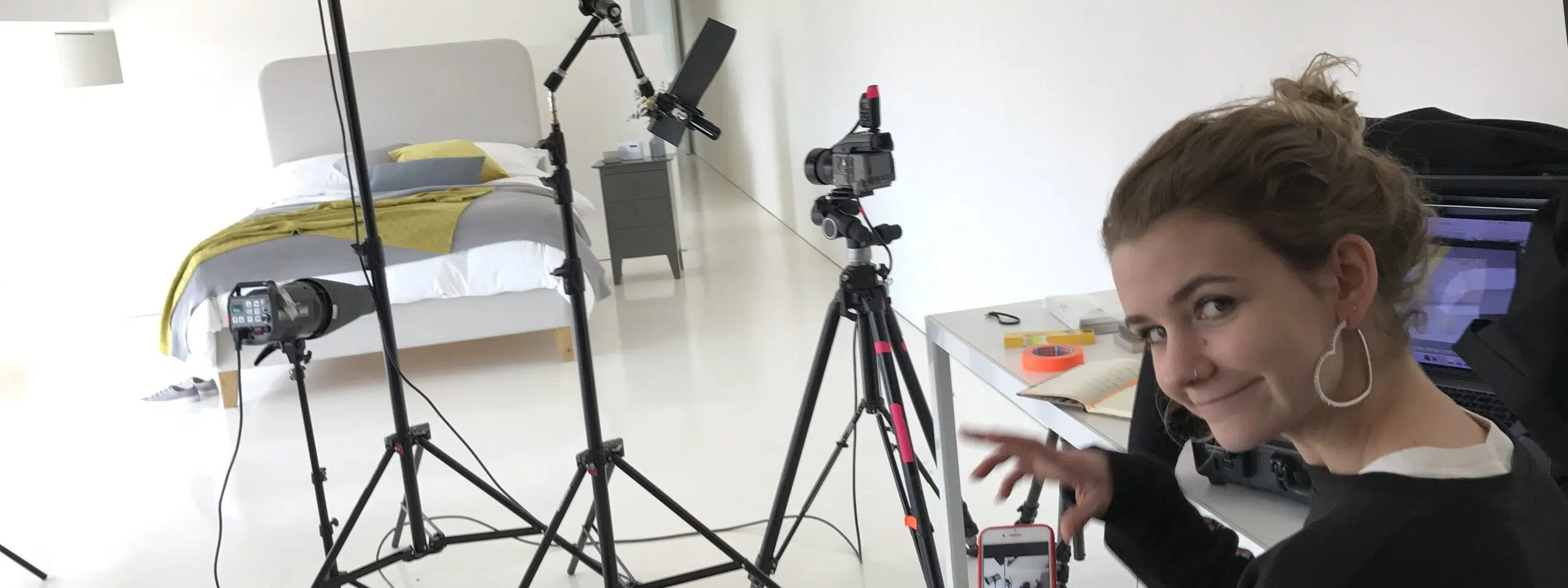 BTS of Warren Evans Location shoot